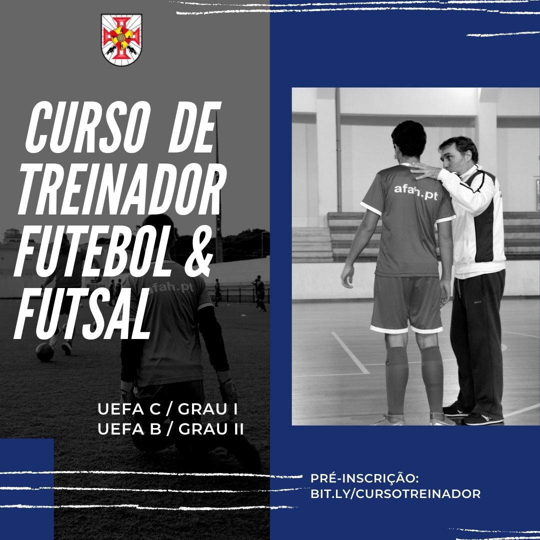 AFATV - Notícia - AFA abre candidaturas para cursos de treinador de futebol  e futsal