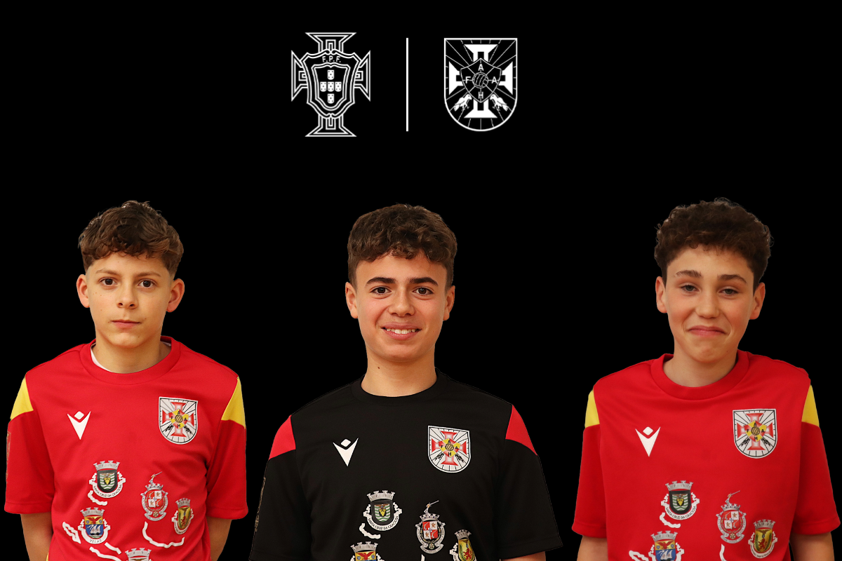 ATLETAS TERCEIRENSES EM ESTÁGIO DA SELEÇÃO NACIONAL SUB-13 FUTSAL