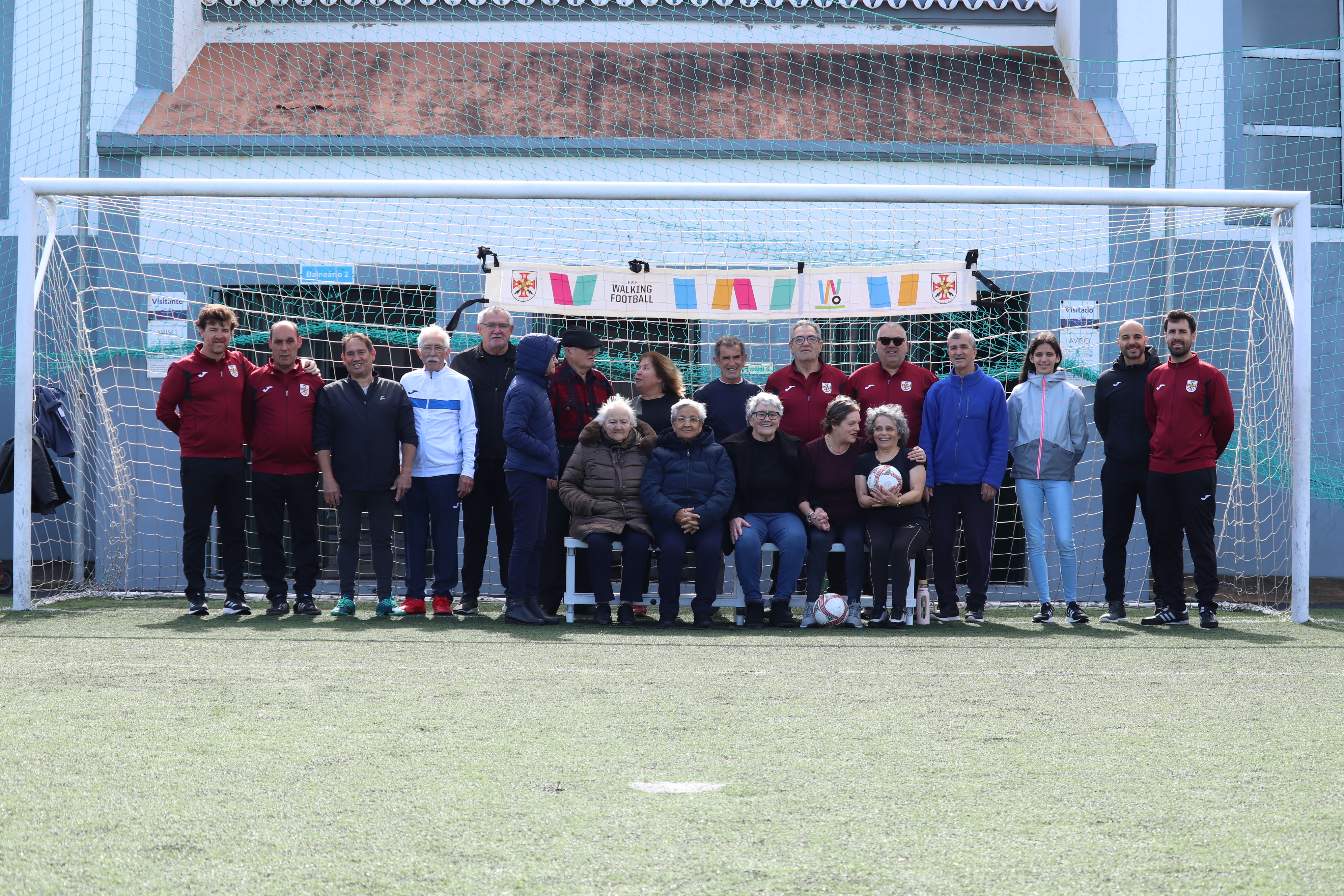 AFAH PROMOVE PRIMEIRO ENCONTRO DE WALKING FOOTBALL DE 2025