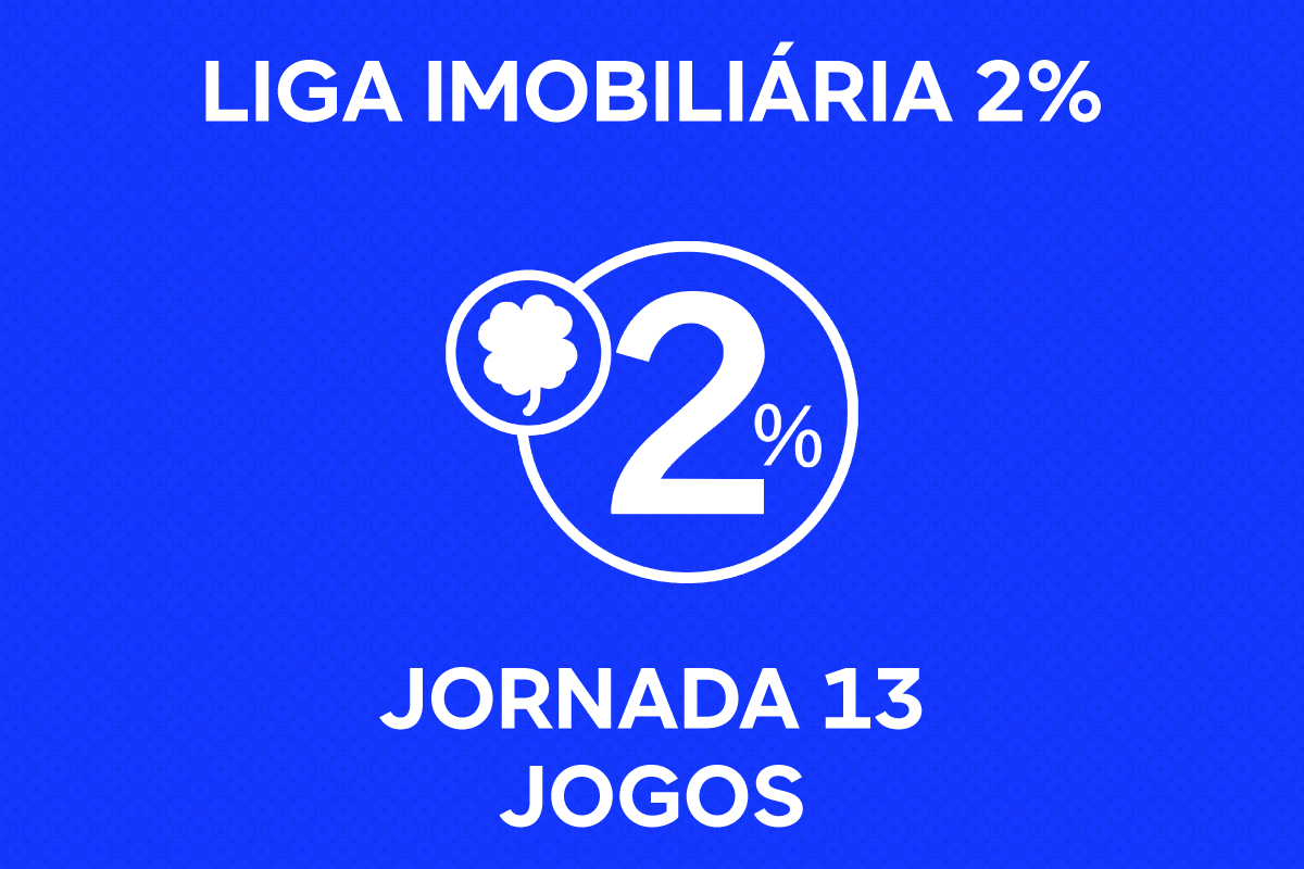 JOGOS DA 13ª JORNADA DA LIGA IMOBILIÁRIA 2%