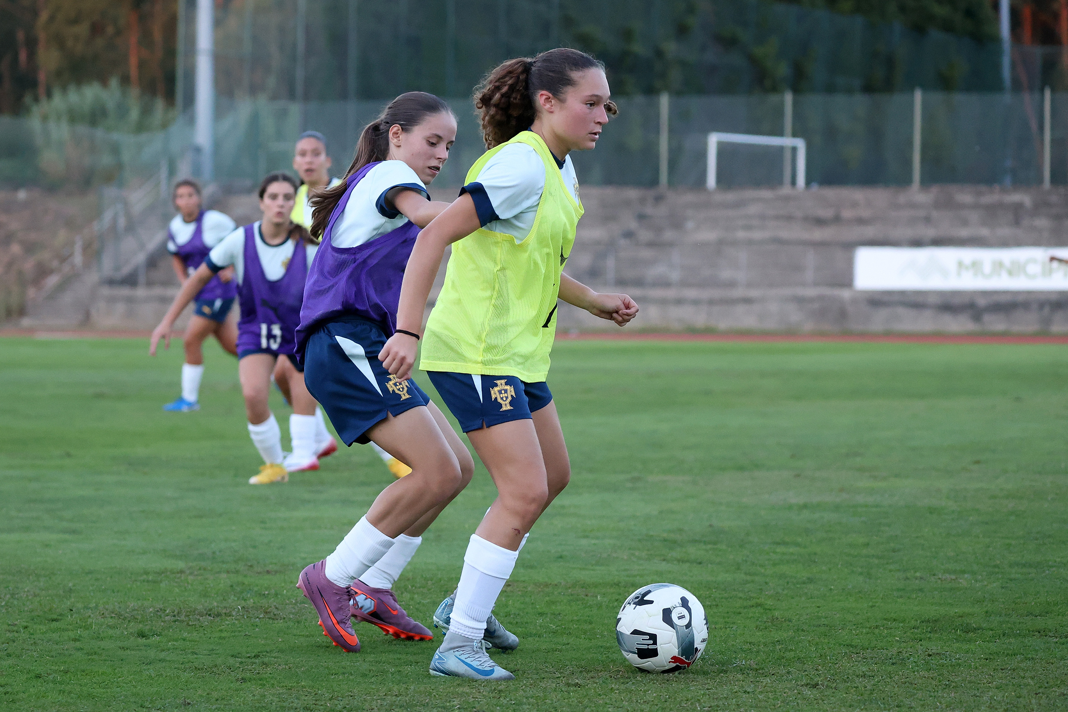 CONSTÂNCIA SANTOS EM ESTÁGIO PELA SELEÇÃO NACIONAL