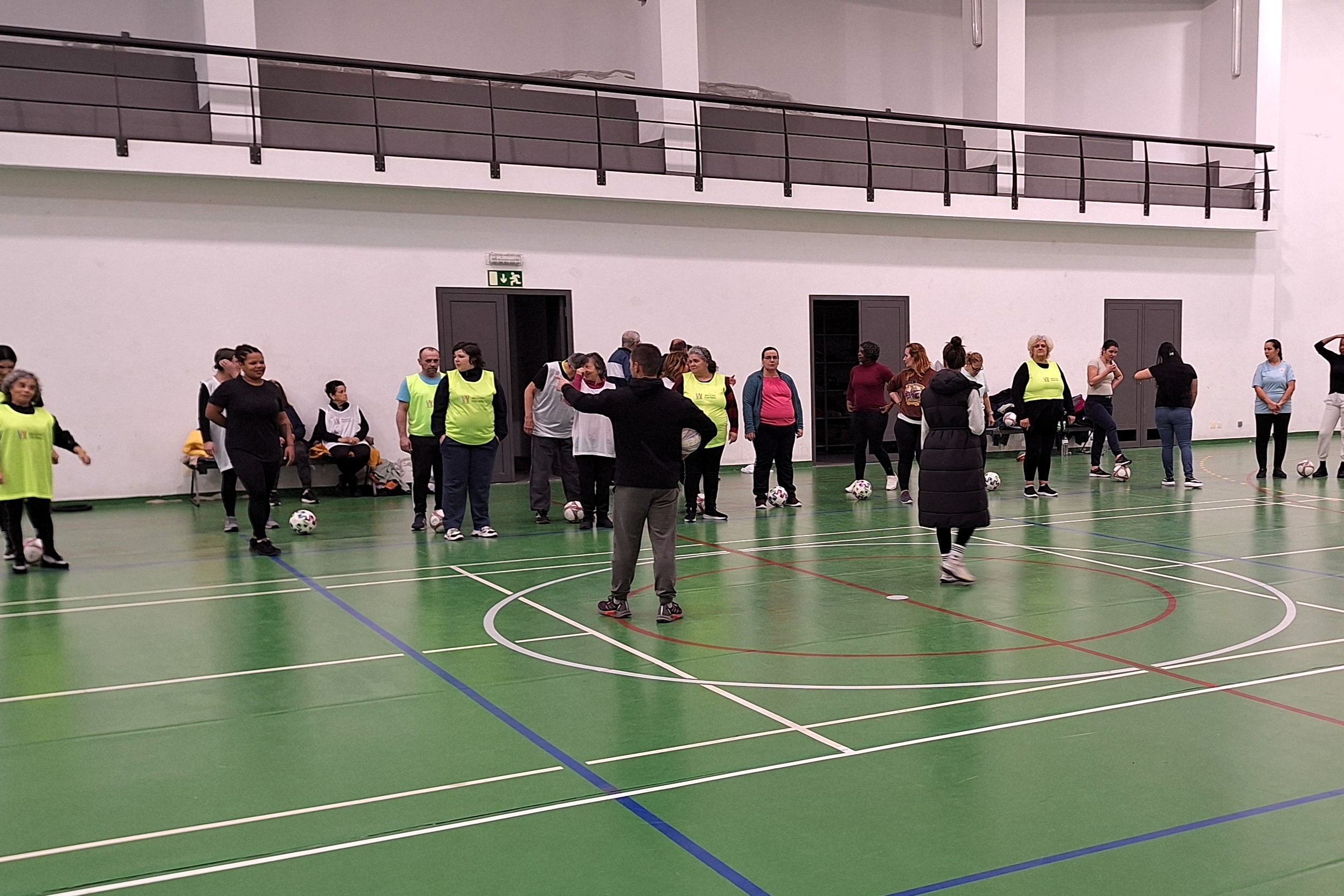 WALKING FOOTBALL COM FOCO NA REINSERÇÃO SOCIAL NO EPAH